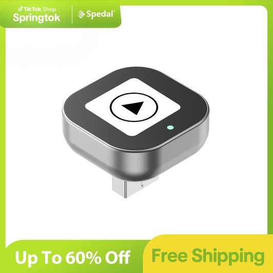 Spedal 2025 Latest Wireless Carplay Adapter for Iphone/Android - Fast Connection, Wired Carplay Connection Conversion, No Latency, Voice-Activated